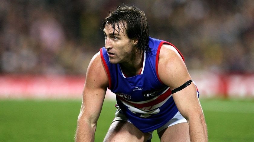 Out the door: Scott West has played his last game for the Bulldogs.