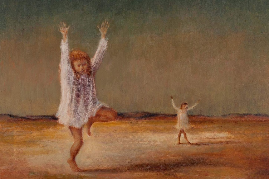Russell Drysdale's painting Dancing Children.