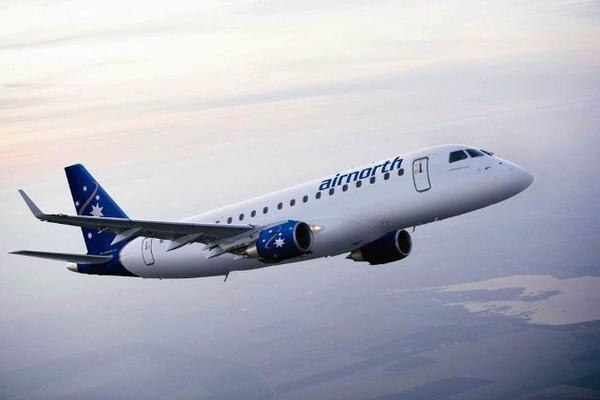 An Airnorth Embraer 170 jet.