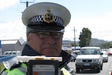 Tasmania police random breath testing device