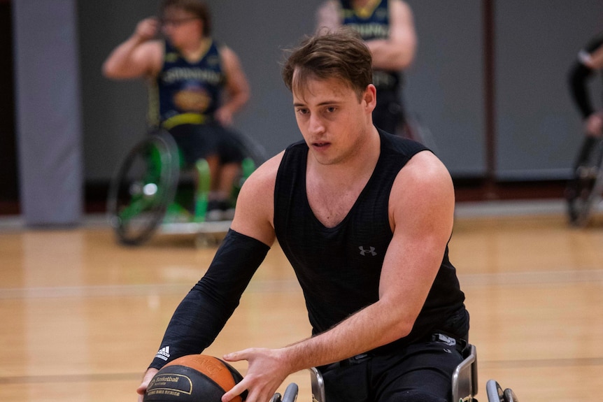 Wheelchair basketballer Jordan Bartley