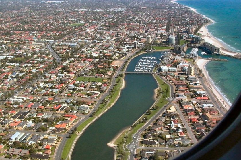 Adelaide from the air