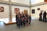 10 Aboriginal girls from Westdale Public School in Tamworth performing a lullaby in Gamilaroi as part of the "Westdale Gems"