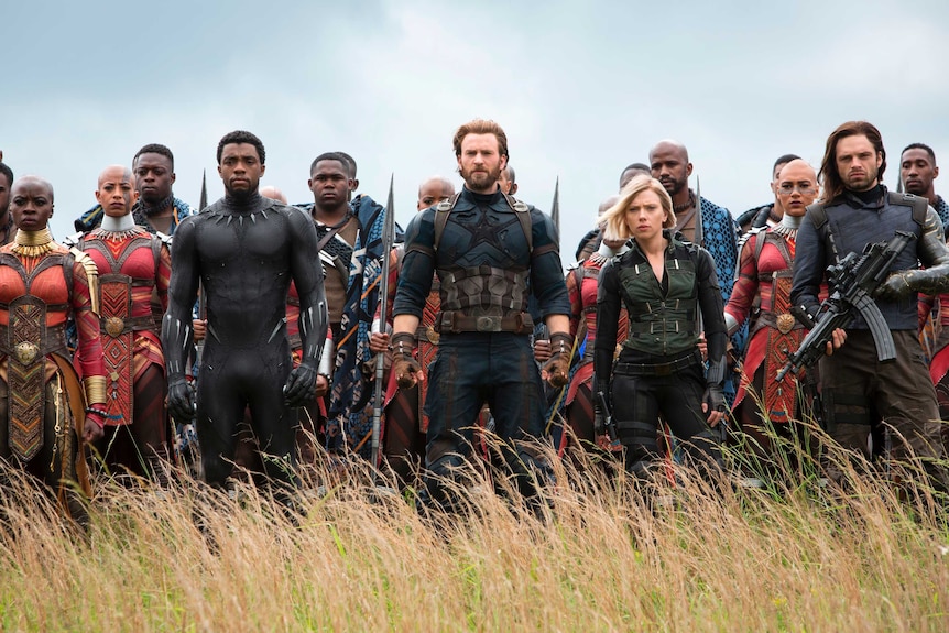 Promotion shot from Avengers: Infinity War