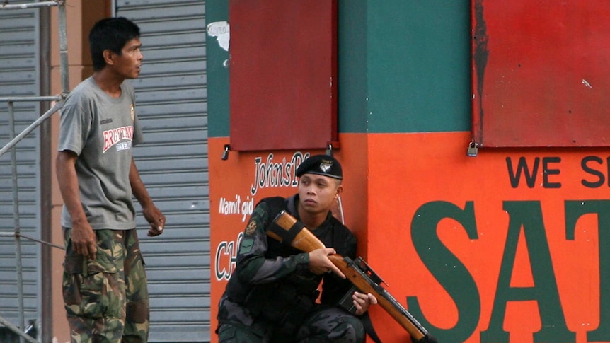 Hostages taken after Philippines rebel attack