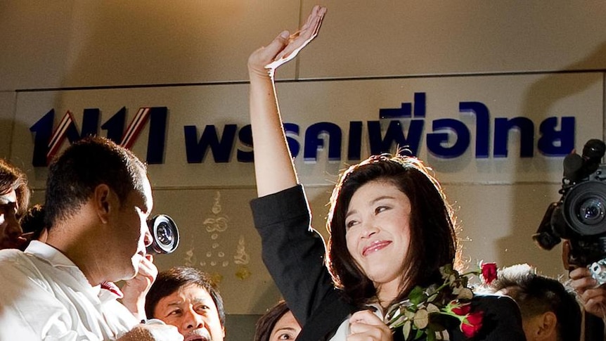 Yingluck Shinawatra says her key aim is to reconcile the country.
