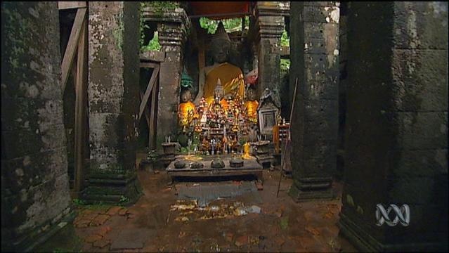 Shrine in temple