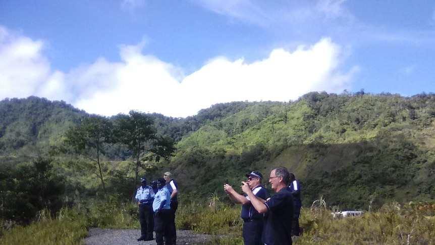 Australian federal police visit controversial Bougainville mine