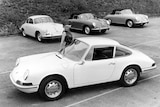 A 1963 photo of the iconic Porsche 911, designed by Ferdinand Alexander Porsche.