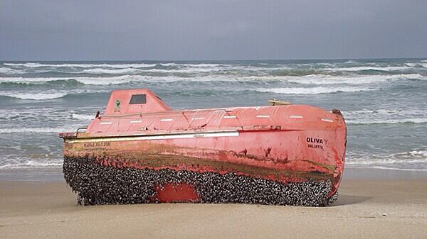 Long journey for lifeboat