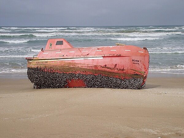 Long journey for lifeboat