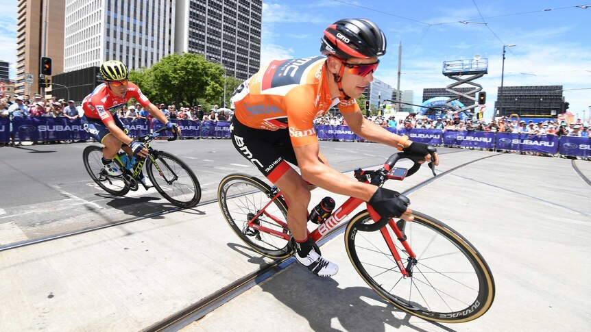 Richie Porte finished 10 seconds behind winner Jakob Fuglsang in the Criterium du Dauphine.