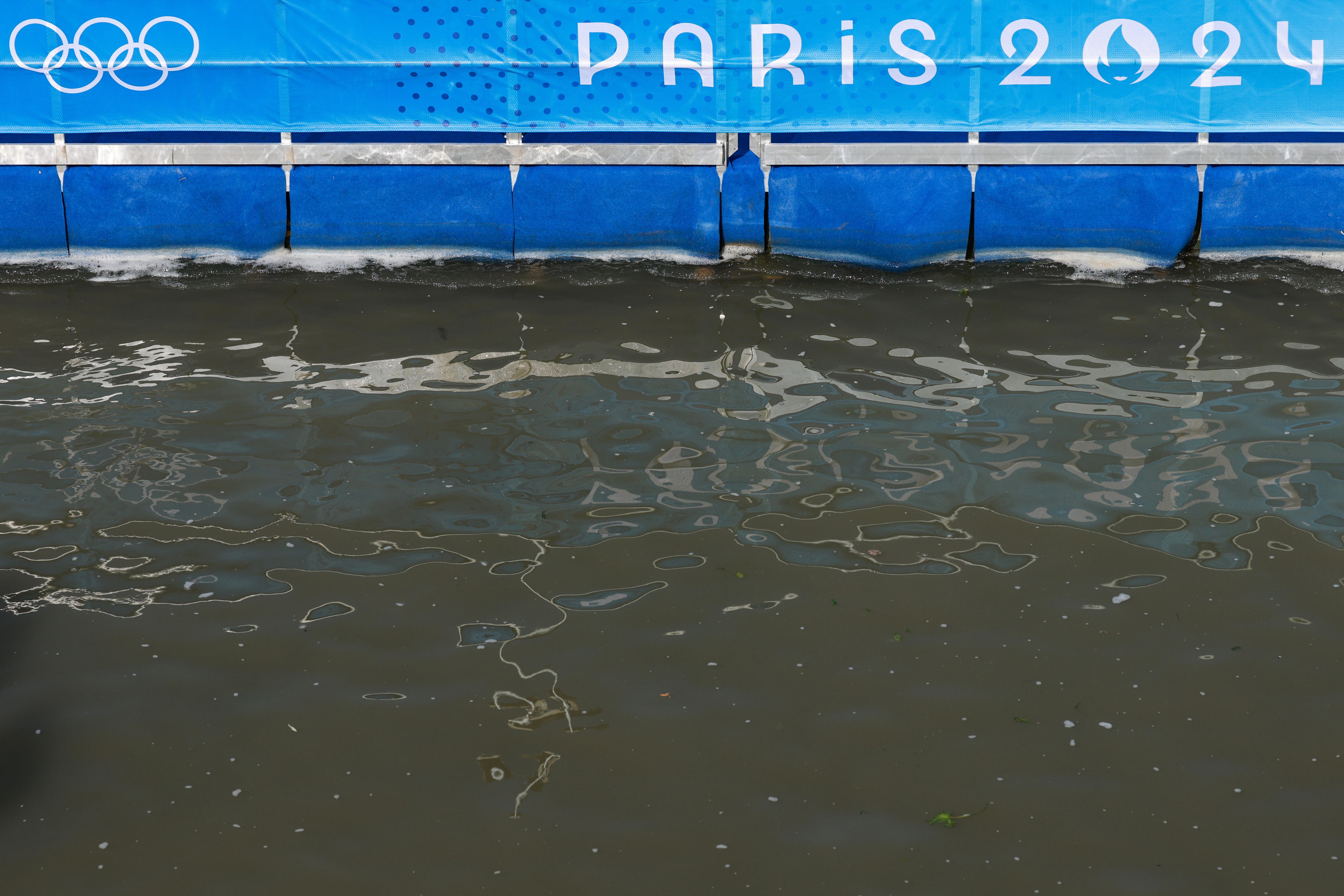 Olympic men's triathlon postponed due to pollution levels in River Seine