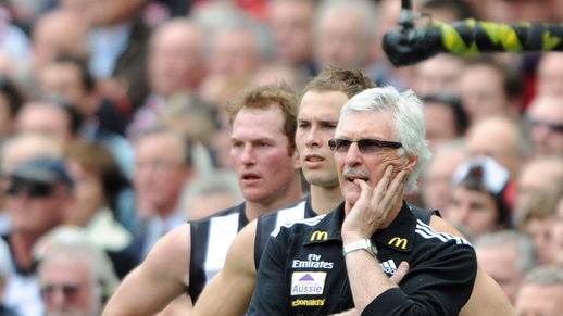 Where to now? Mick Malthouse and his charges will have to regroup for next Saturday's replay.