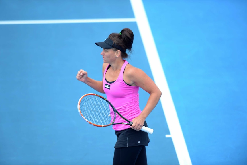 Dellacqua advances in Hobart