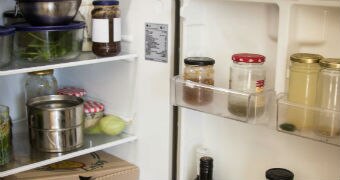 Lindsay Miles's plastic-free fridge contents