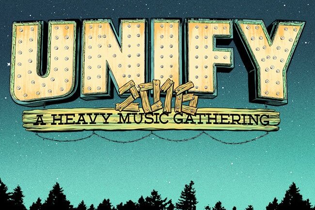 Unify: A Heavy Music Gathering 2016 logo