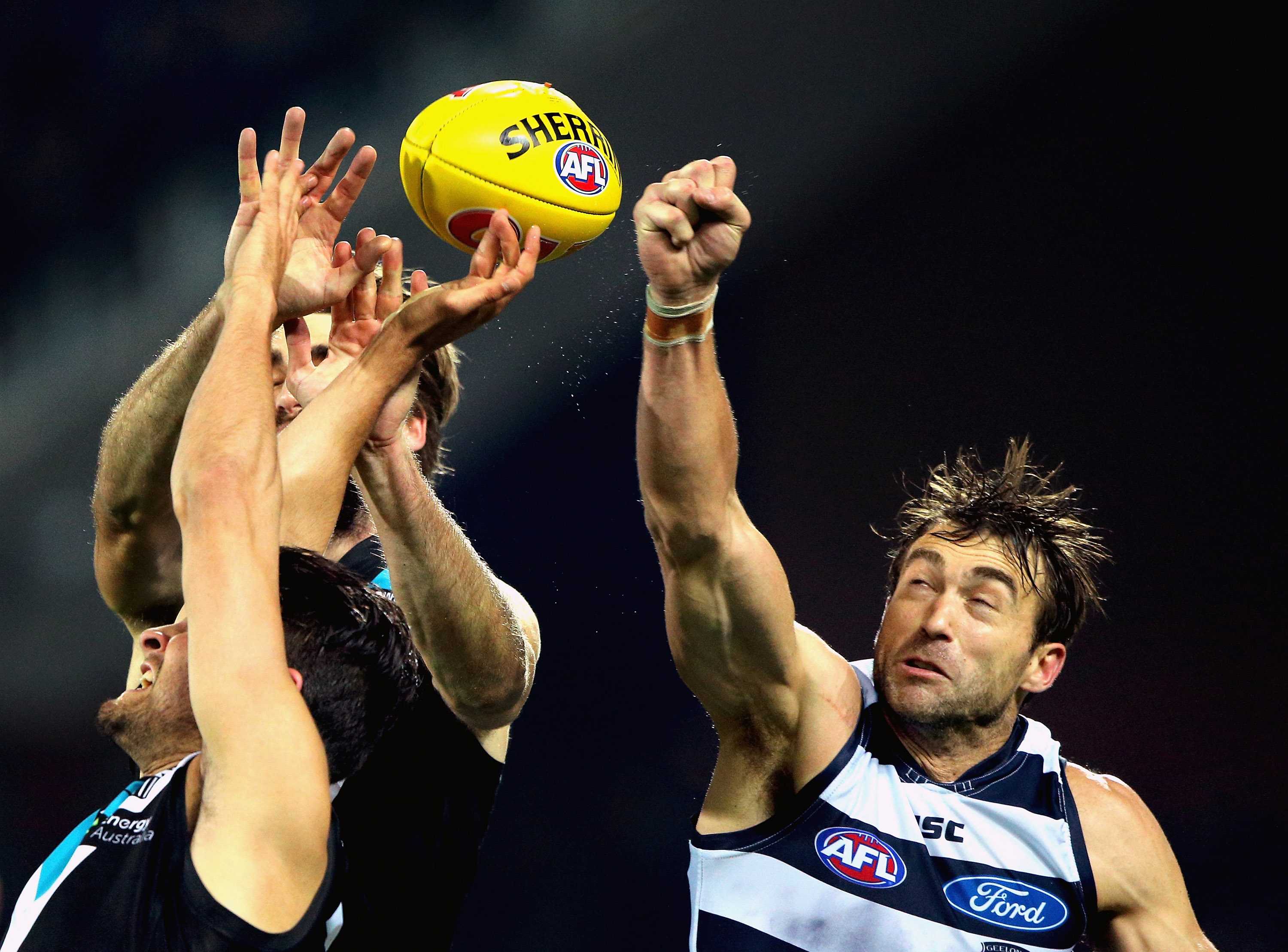 Geelong Cats Overcome Port Adelaide Power In Entertaining AFL Battle ...