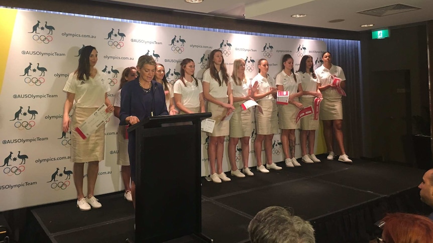 Australian Opals team for 2016 Rio Olympics