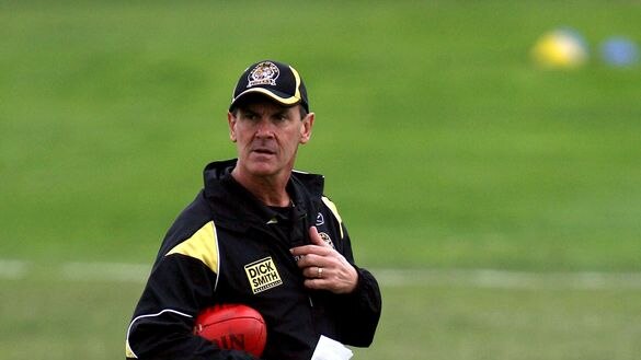 The Tigers say there was never a point Wallace was not Richmond coach.