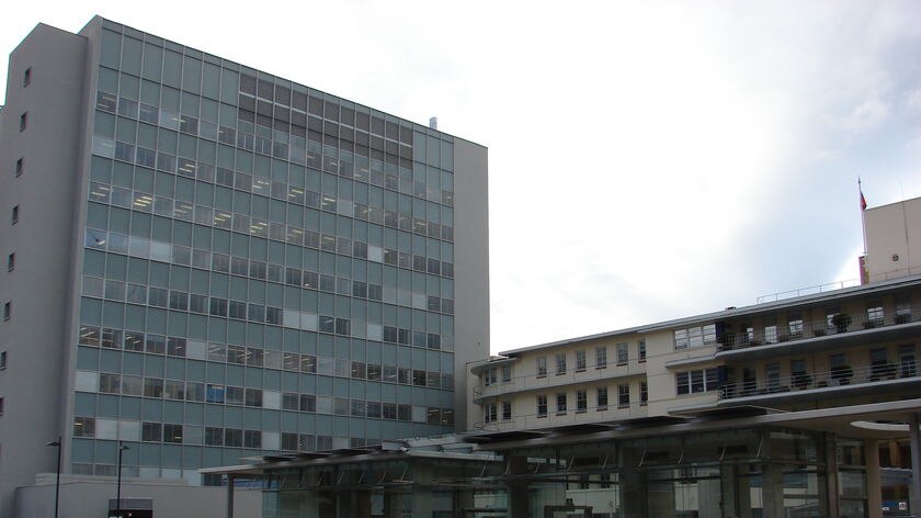 The Royal Hobart Hospital in Liverpool Street, Hobart