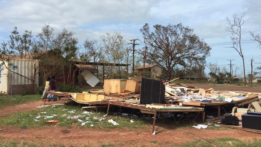 House destroyed in Galiwinku