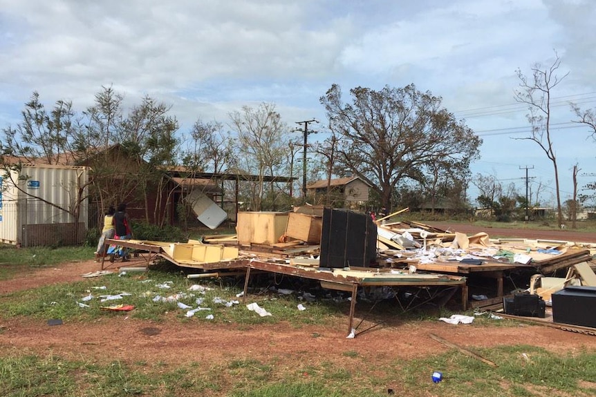 House destroyed in Galiwinku