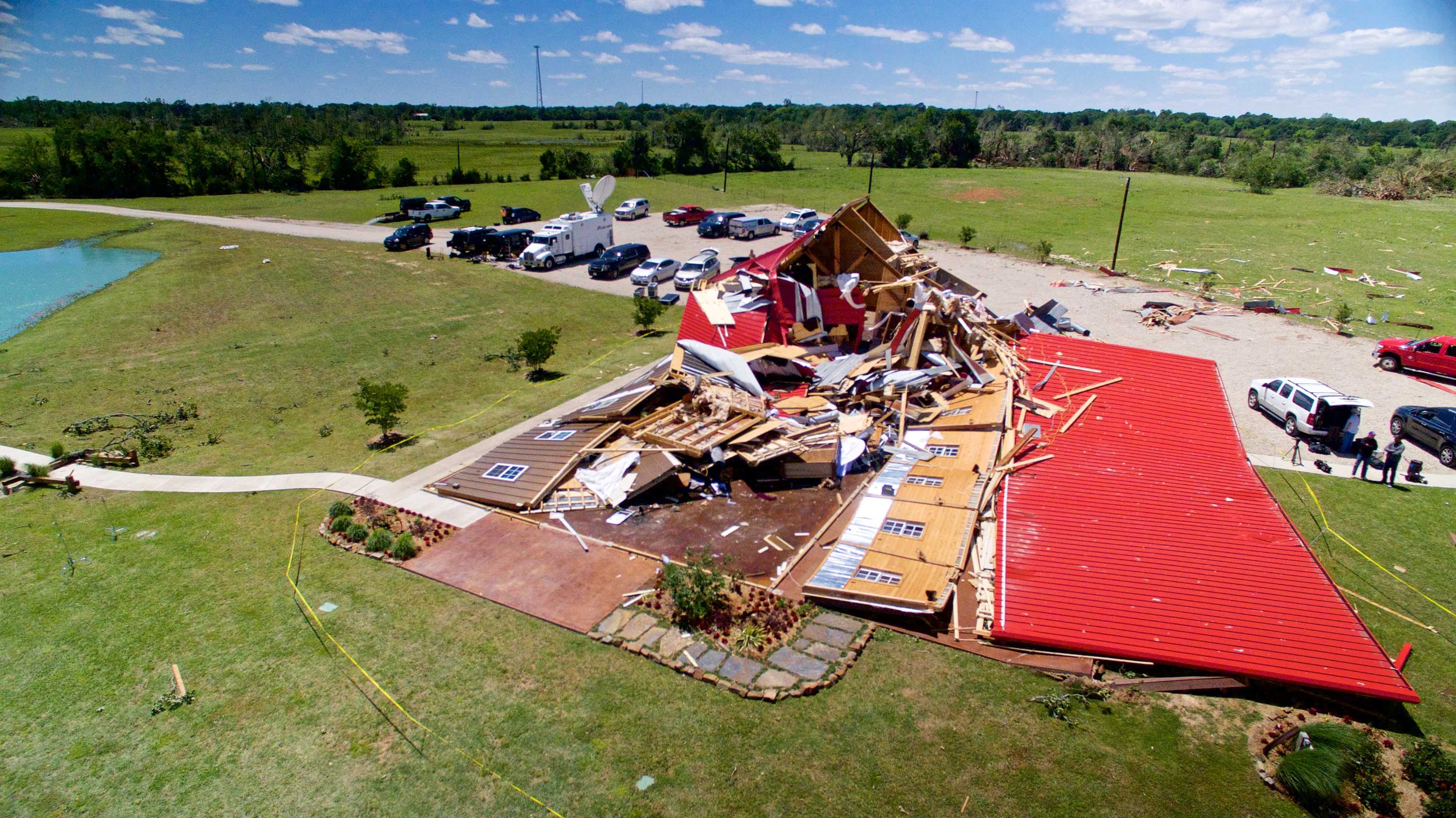 Tornadoes kill four in Texas as severe storms lash southern US states ...