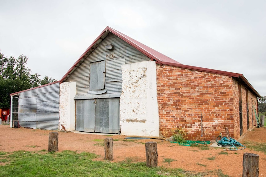 The convict-built barn at Tuggeranong Homestead