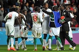 Going to London ... Senegal celebrates its Olympics berth