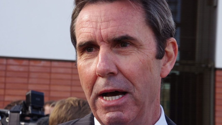 Close-up photo of WA Education Minister Peter Collier.