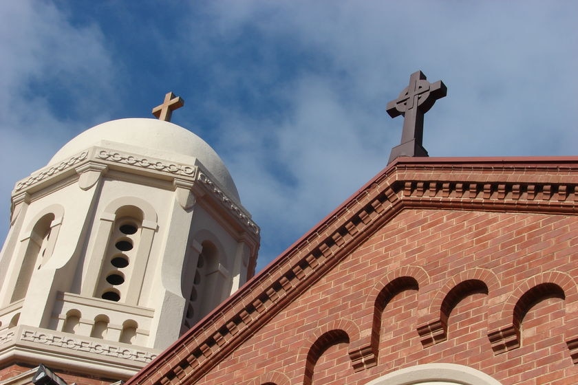 church with cross