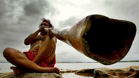 Therapy: Practicing the didgeridoo can ease sleep disorders. [File photo]