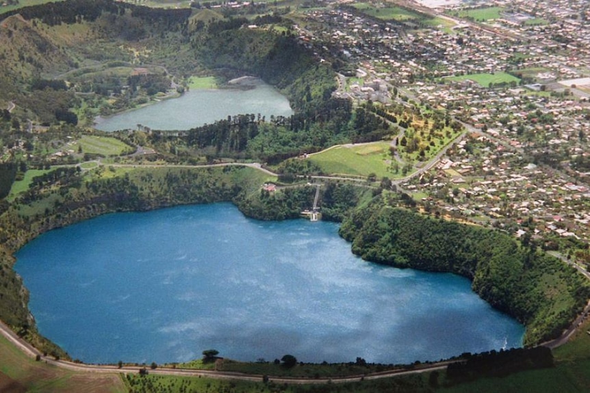 Blue Lake at Mount Gambier