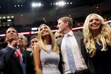 Trump family celebrates father's presidential nomination