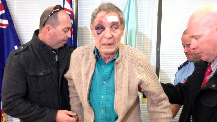 Nowra assault victim Francois Beugels