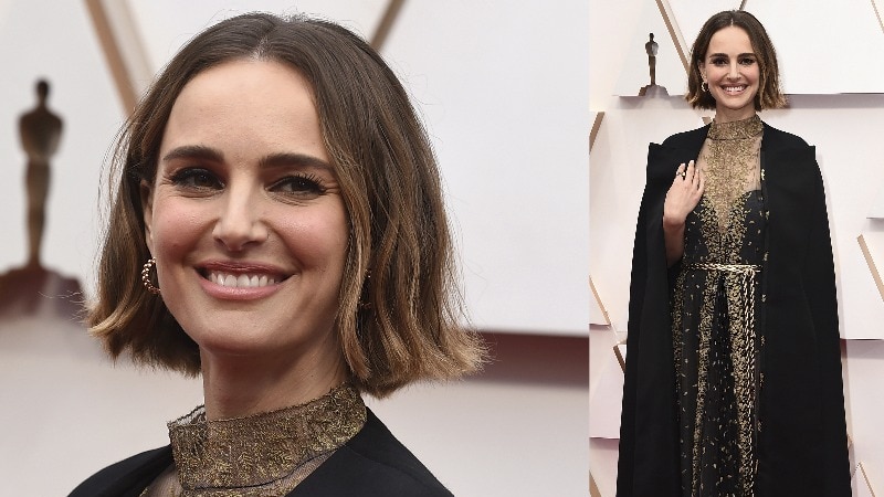 Natalie Portman on the Oscars 2020 red carpet