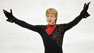Russian ice skater Yevgeny Plushenko