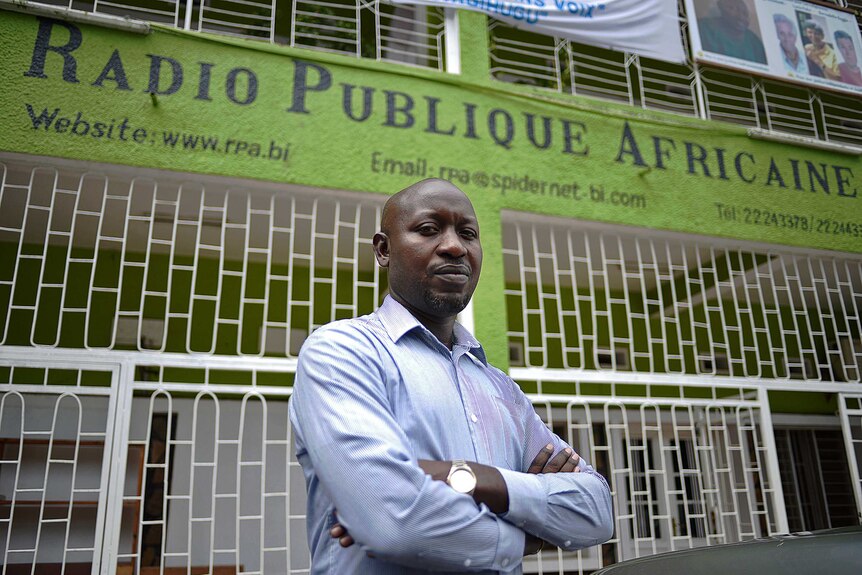 African Public Radio (RPA) journalist, Bob Rugurika