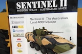A promotional poster for the Sentinel II