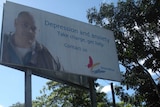 Mental health billboard