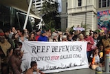 Protest in Brisbane against Adani