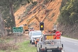 road blockage and heavy machinery moving debrief