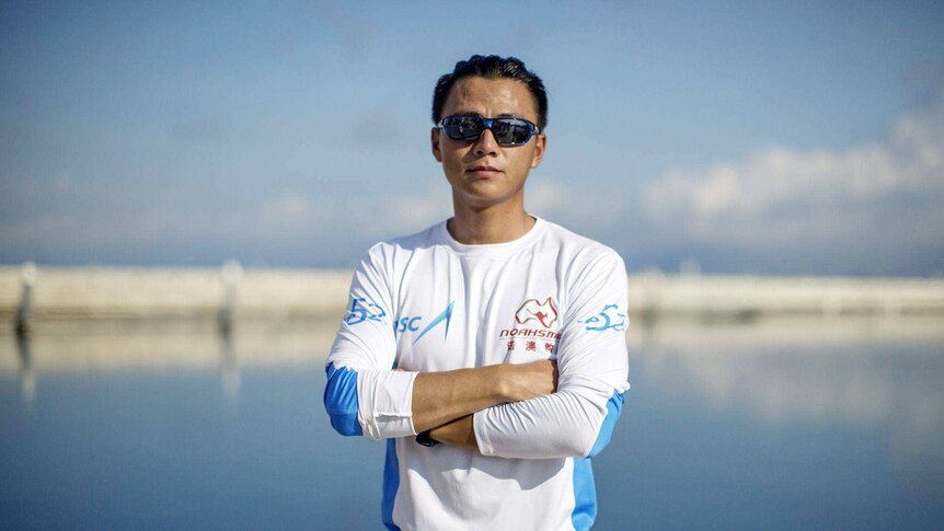 Chinese sailor Sai Jun