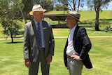 Premier Jay Weatherill with Loxton Mayor Leon Stasinowsky