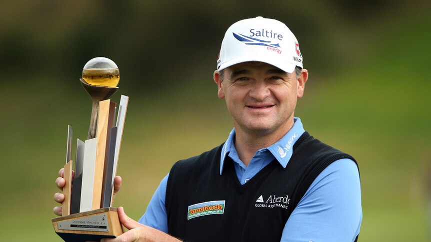 Scottish golfer Paul Lawrie wins on home soil, taking out the European Tour event at Gleneagles.