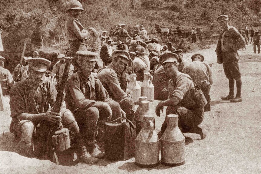 Gallipoli Peninsula, Turkey, May 1915.