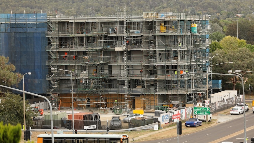 Building site on the corner of Northbourne and Macarthur Avenue Turner