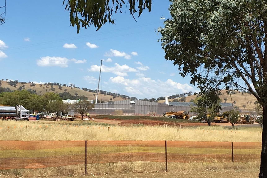 The exterior of the new Wellington prison.