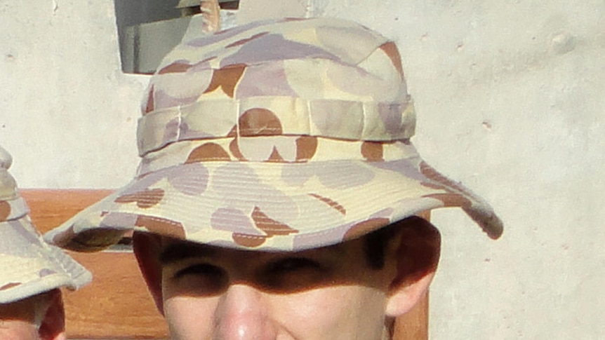 Lance Corporal Andrew Jones in Army uniform